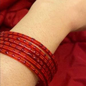 Glass bracelets